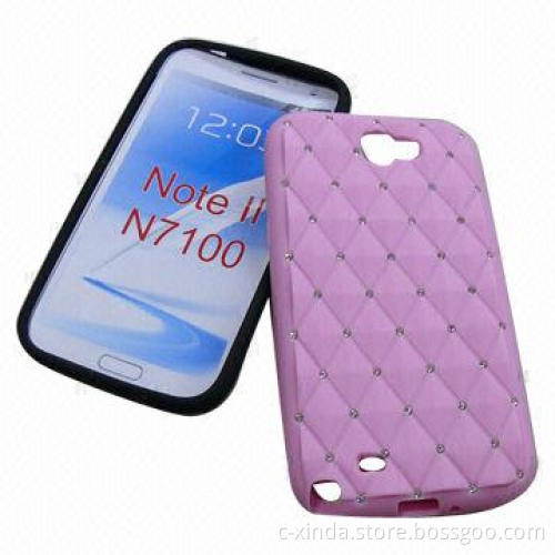 Silicone Cases for Samsung N7100, Protects Phone from Scratches, Shocks and Collisions